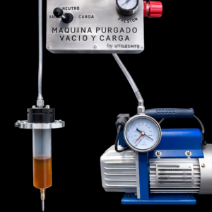 Máquina purgado, vacío y carga