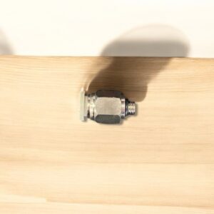 Adaptador purga tubo 6mm