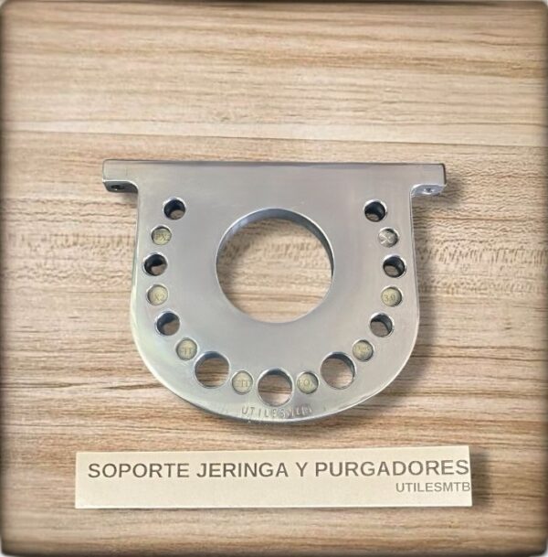Soporte jeringa