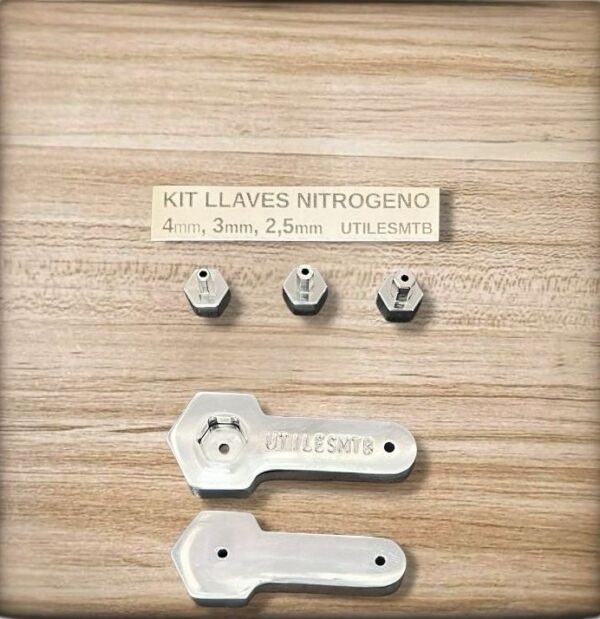 Kit Llaves nitrogeno 4mm, 3mm, 2.5mm