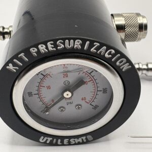 Kit presurización nitrógeno 580 psi con válvula anti retorno rock shox +válvula anti retorno Schrader + aguja Fox