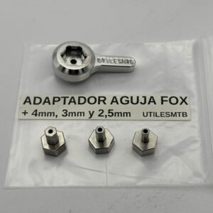 Adaptador para llave de Nitrogeno Fox original con llaves de 4mm 3 mm y 2 ,5mm