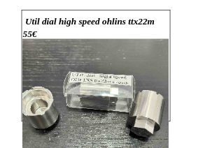 Util dial high speed ohlins TTX22m