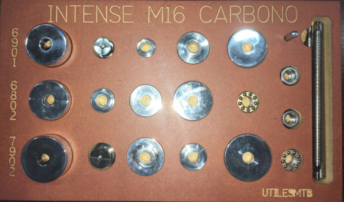 Kit Extracción y montaje rodamientos INTENSE M16 CARBONO